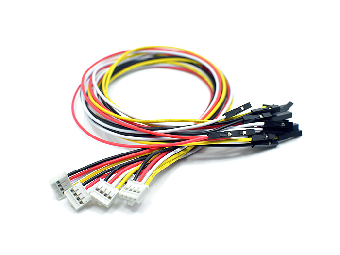 Grove - 4 pin Female Jumper to Grove 4 pin Conversion Cable (5 PCS per PAck) [110990028]