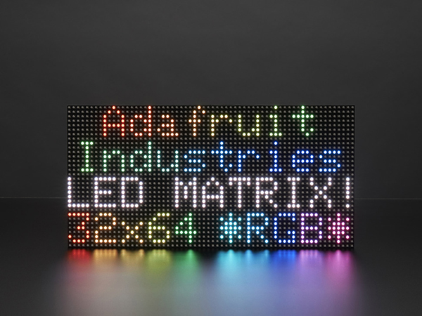 64x32 RGB LED Matrix - 5mm pitch [ada-2277]