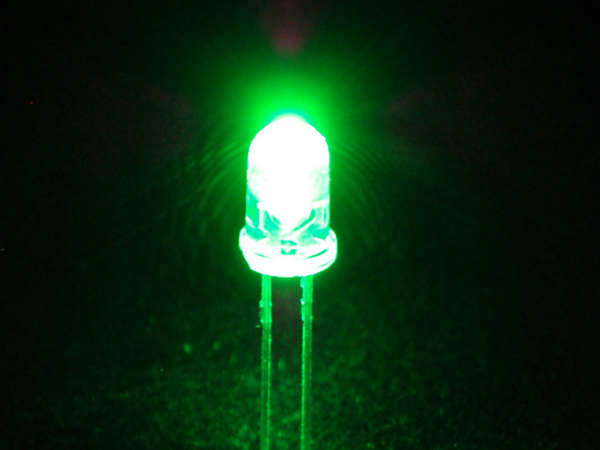 Super Bright Green 5mm LED (25 pack) [ada-300]