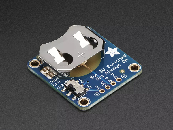 20mm Coin Cell Breakout w/On-Off Switch (CR2032) [ada-1871]