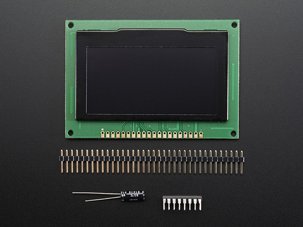 Monochrome 2.7' 128x64 OLED Graphic Display Module Kit [ada-2674]