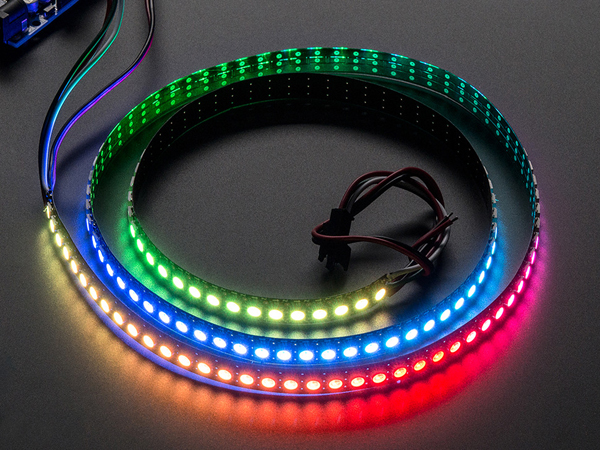 Adafruit NeoPixel Digital RGB LED Strip 144 LED - 1m Black - BLACK [ada-1506]