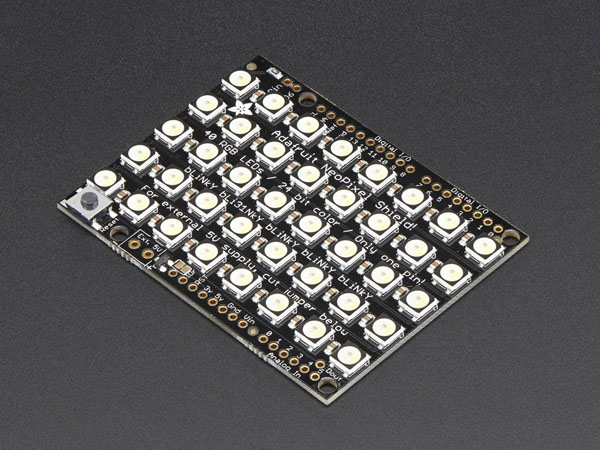 Adafruit NeoPixel Shield - 40 RGBW - Cool White - ~6000K [ada-2866]