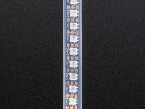 Adafruit Mini Skinny NeoPixel Digital RGB LED Strip - 144 LED/m - 1m BLACK [ada-2970]