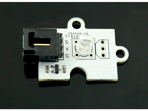 옥토퍼스 5파이 LED 모듈 노랑 Octopus 5mm LED Brick OBLED - Yellow [EF04066]