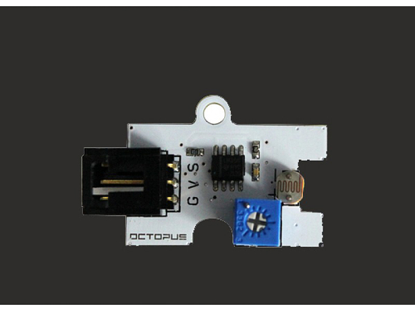 옥토퍼스 아날로그 감도조절 광센서 모듈 Octopus Analog Photocell Brick Adjustable Sensitivity [EF10044]