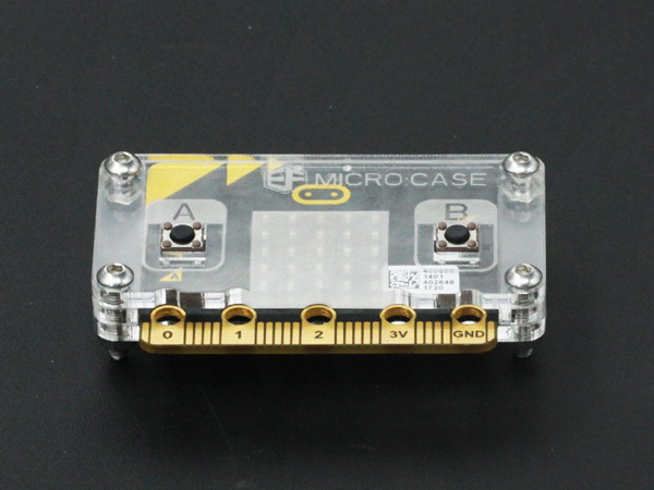 마이크로비트 투명 아크릴케이스 Micro:case Transparent Acrylic Case For Microbit [EF11081]