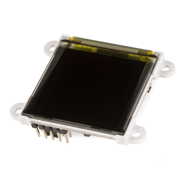 Serial Miniature OLED Module - 1.5' (μOLED-128-G2-GFX) [LCD-11676]