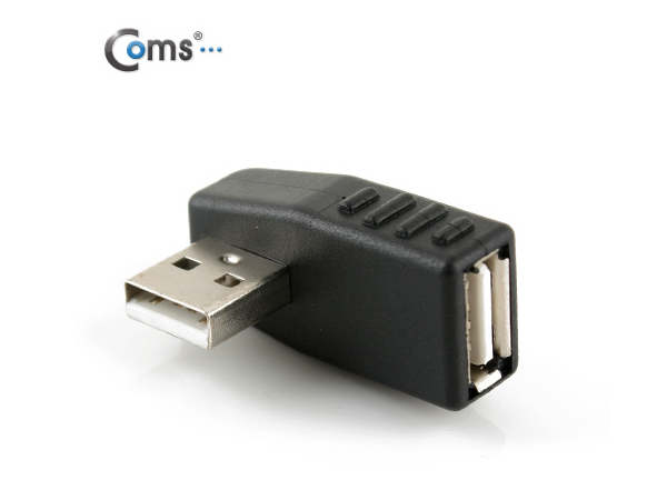 USB 젠더- A(M)/A(F), 꺾임 좌향 90도 [NT227]