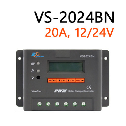 [VS-2024BN] PWM 충전 컨트롤러 (20A, 12/24V)
