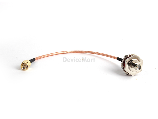 SMA Plug to SMA Jack with O ring, RG316 cable-15cm [SZH-RA002]