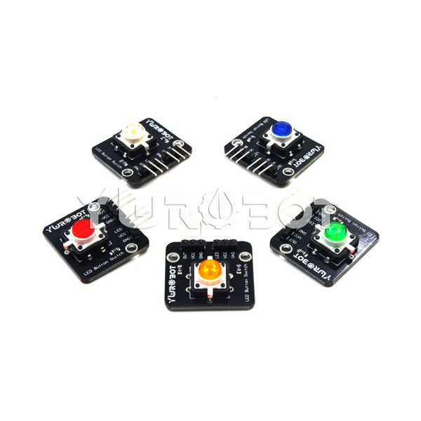 아두이노 LED 버튼 모듈 5개 SET [ELB050667]
