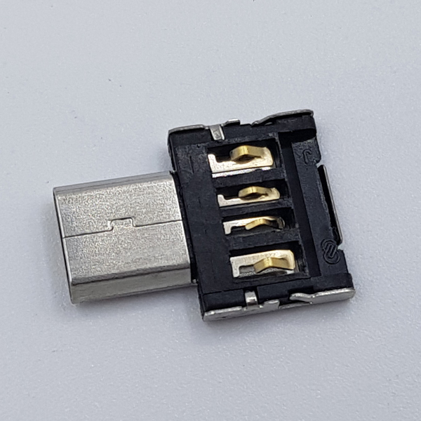 USB A(M) to USB micro B(M) OTG 초경량 미니젠더 [SZH-AT057]