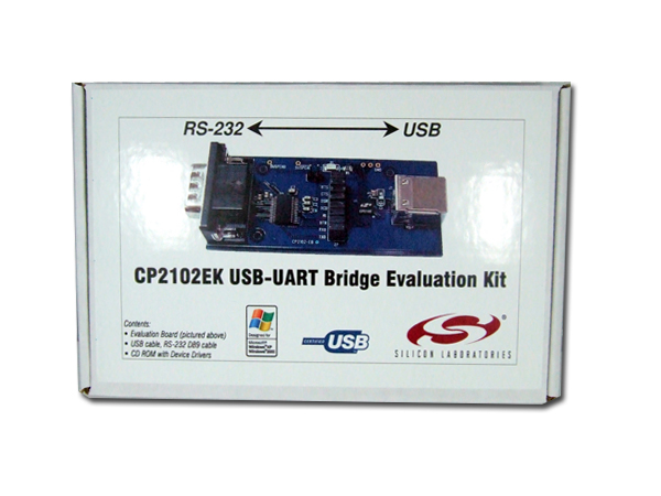 CP2102EK USB-UART Bridge Evaluation Kit