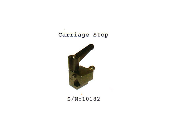 (10182)Carriage stop