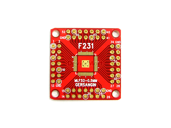 [F231] MLF 52 - 0.5mm 변환기판