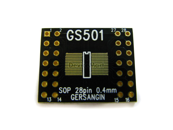 [GS501] SOP 28 - 0.4mm 변환기판