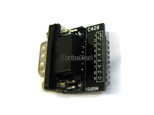 [C409(r)] DSUB_9M Rightangle Adapter