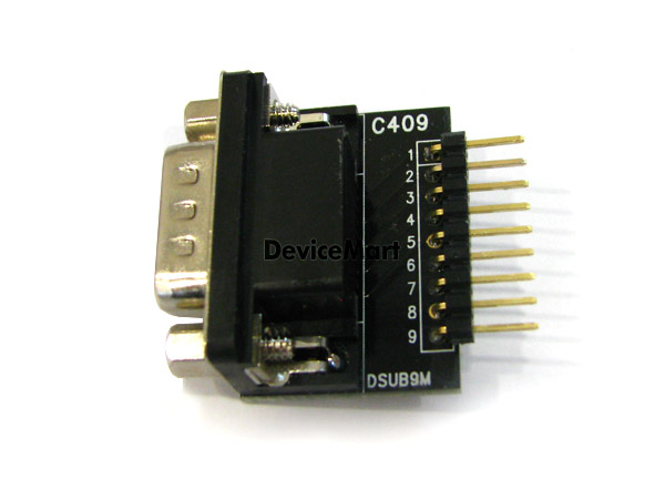 [C409(s)] DSUB_9M Straight Adapter