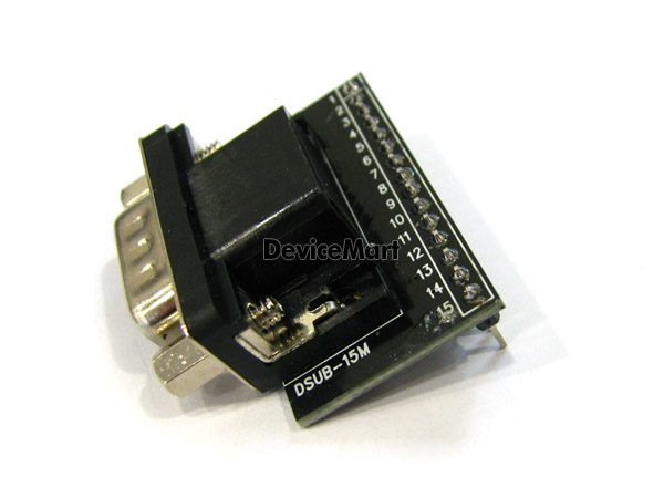 [C410(r)] DSUB_15M Rightangle Adapter