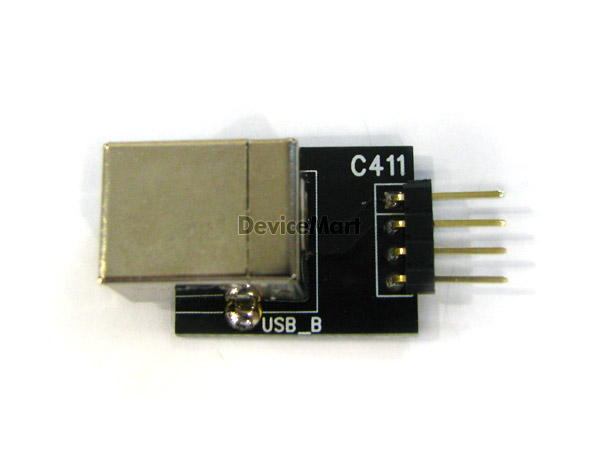 [C411(s)] USB_B type Straight Adapter
