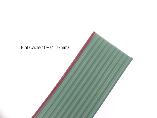 Flat Cable 16P (1.27mm1M) 2.54㎜소켓용
