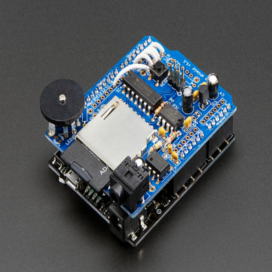 Adafruit Wave Shield for Arduino Kit - v1.1 [ada-94]