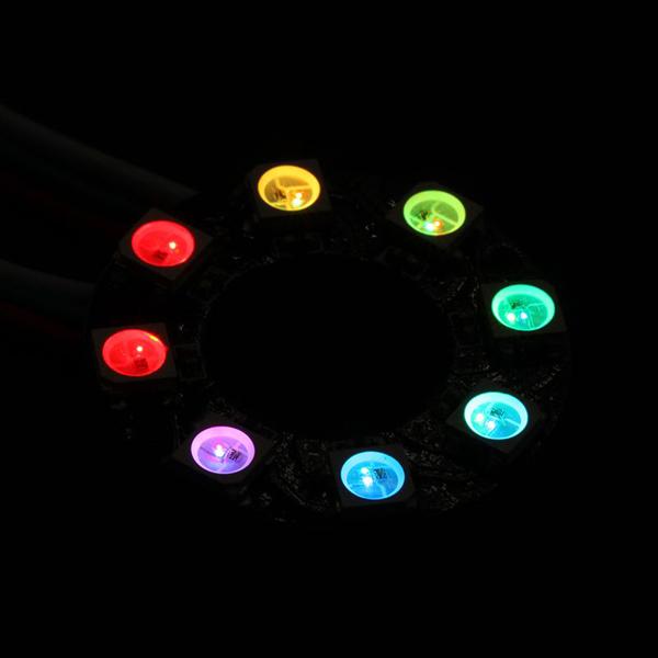 8 RGB Rainbow LED Ring [EF10088]