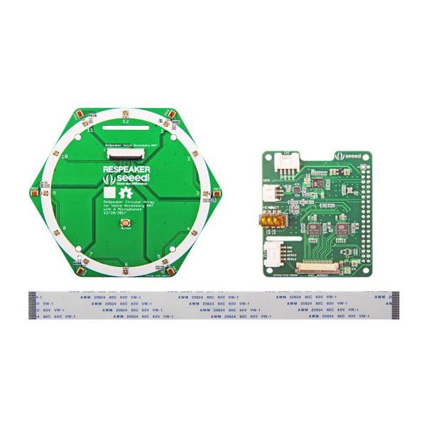 ReSpeaker 6-Mic Circular Array Kit for Raspberry Pi [107990055]