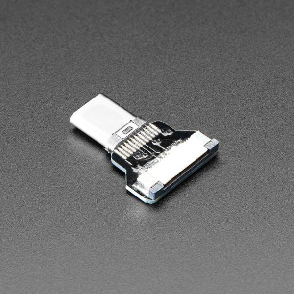 DIY USB Cable Parts - Straight Type C Plug [ada-4108]
