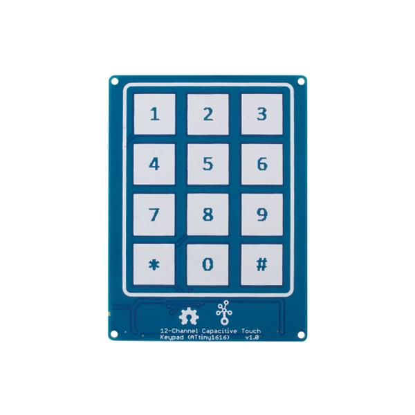 Grove - 12-Channel Capacitive Touch Keypad (ATtiny1616) [101020636]