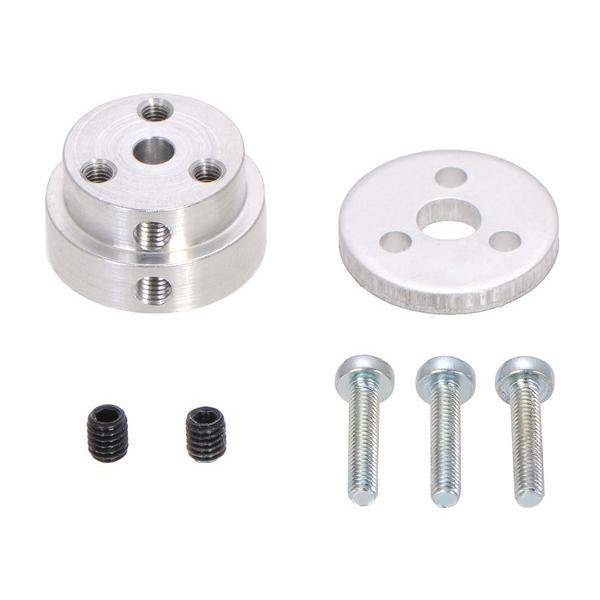 Pololu Aluminum Scooter Wheel Adapter for 4mm Shaft #2672
