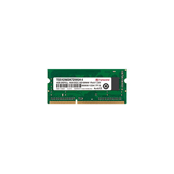 DDR3L-1600 ECC SO-DIMM [4GB] / TS512MSK72W6H-I