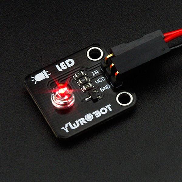 아두이노 돔타입 LED 모듈 (Red) [ELB030022]
