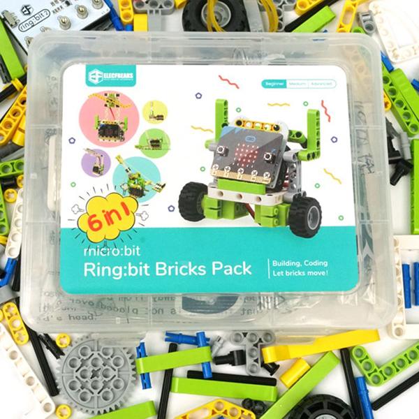 마이크로비트 블록 제작 키트 (마이크로비트 보드 미포함) Ring:bit Bricks Pack [EF08217]