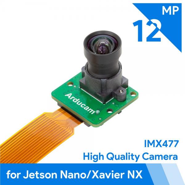 Arducam MINI High Quality 카메라 모듈 with M12 mount lens [B0251]