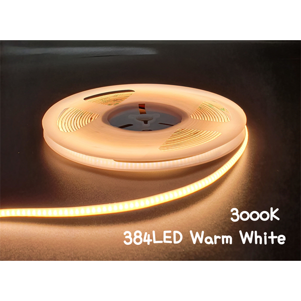 COB LED STRIP 12V, 고밀도  플랙시블 저전력 LED 5mm/5M Reel 3000K Warm White [SZH-COB001]