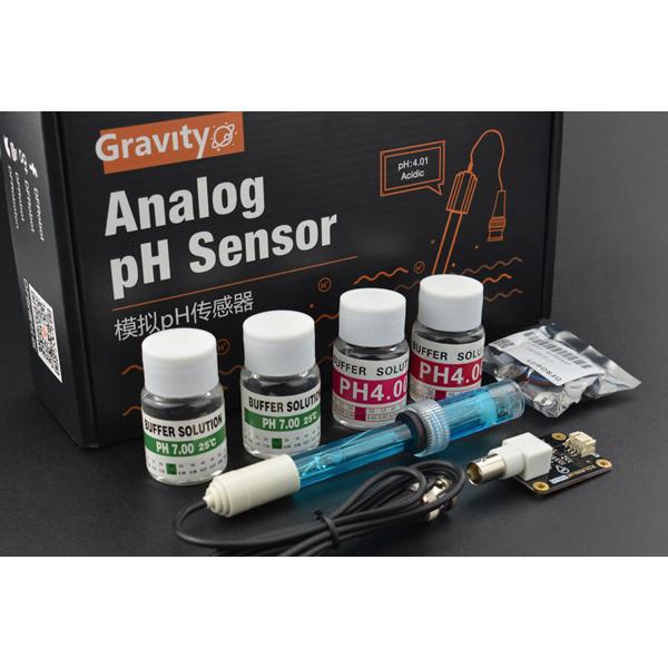 Gravity: Analog pH Sensor/Meter Kit V2 [SEN0161-V2]