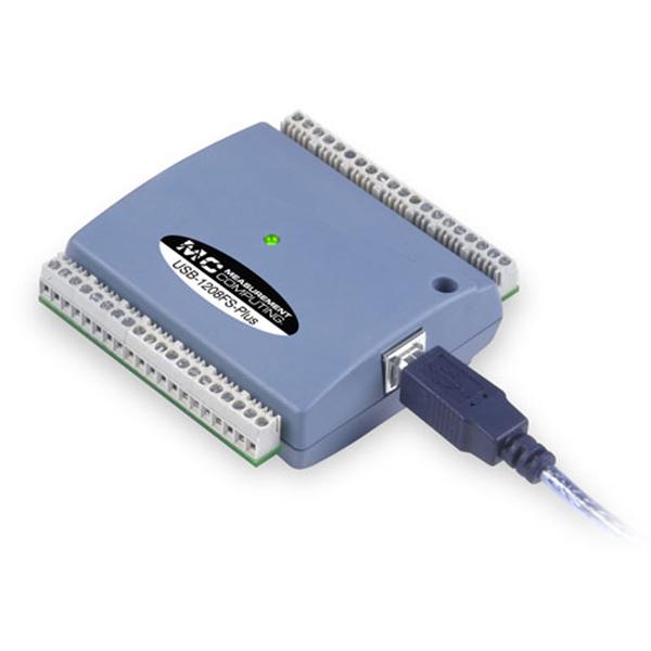 USB-1208FS-Plus: 50 kS/s sample rate, 12-bit resolution 6069-410-061