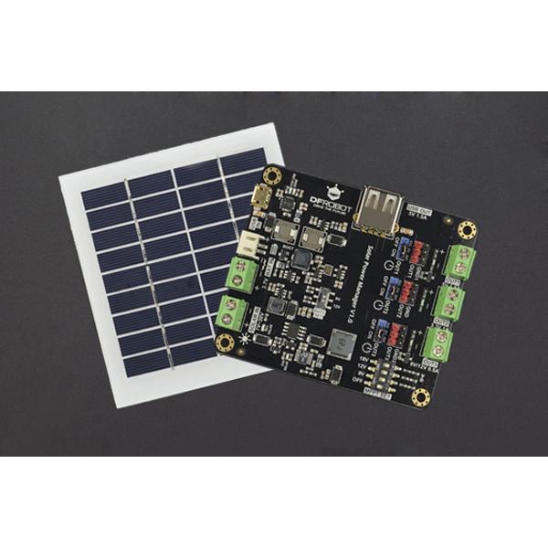 Solar Power Manager with Panel (9V) [DFR0535-1]