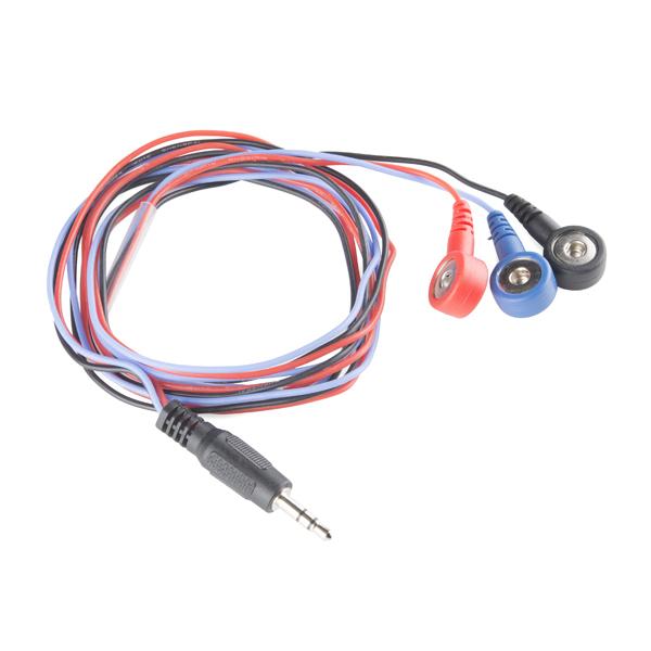 Sensor Cable - Electrode Pads (3 connector) [CAB-12970]