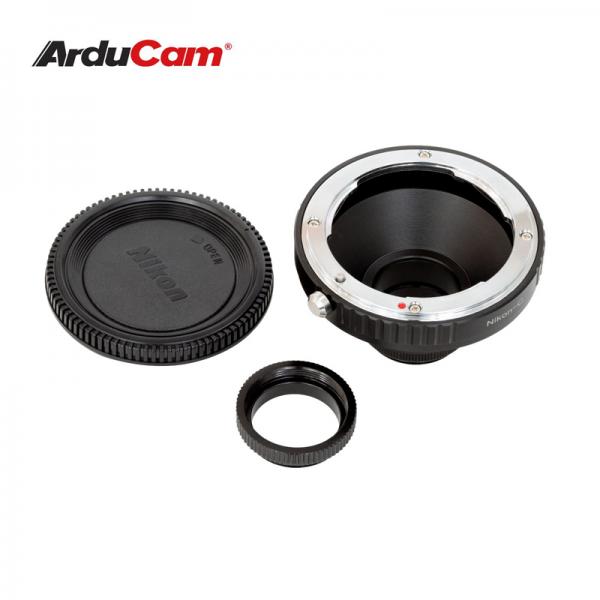 Arducam Lens Mount Adapter for Nikon F-Mount Lens to C-Mount Raspberry Pi HQ Camera [UB0218]