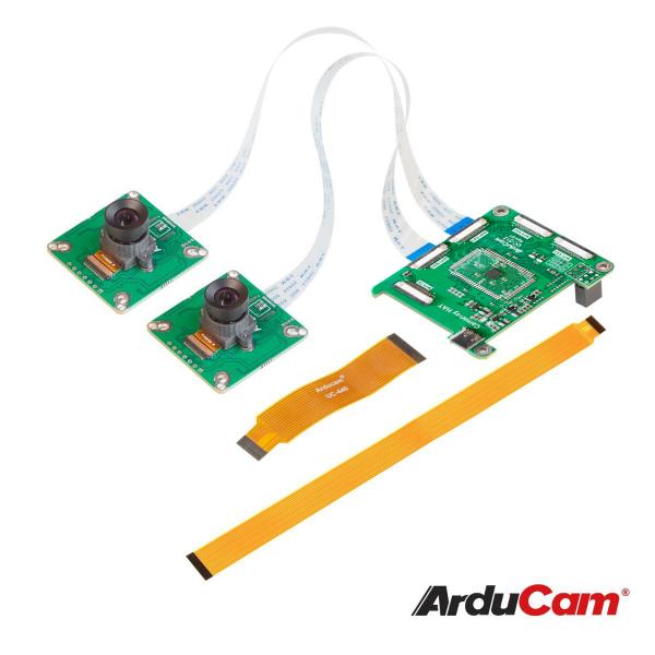 Arducam 1MP*2 Stereoscopic Camera Bundle Kit for Raspberry Pi [B0266]