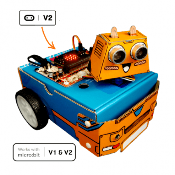 ZOOM:BIT Robot Car Kit for micro:bit (V2 included) [ZOOMBIT]