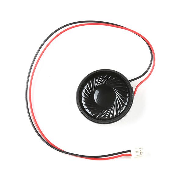 Thin Speaker - 4 Ohm, 2.5W, 28mm [COM-21311]