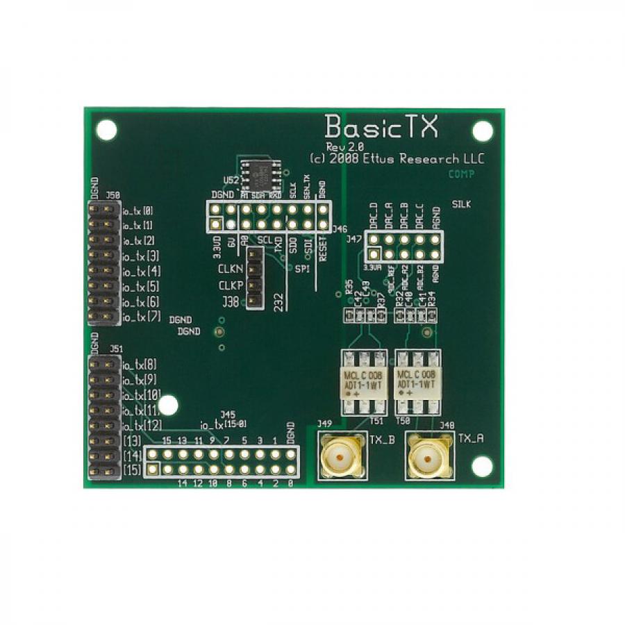 BasicTX Daughterboard for Ettus USRP N210: 1-250 MHz Tx 6002-410-030