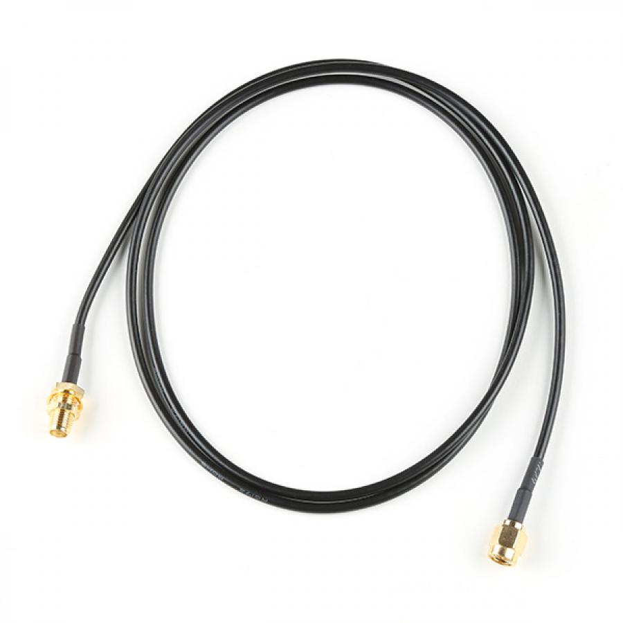 Interface Cable - SMA Male to SMA Female Cable (1M, RG174) [CAB-22035]