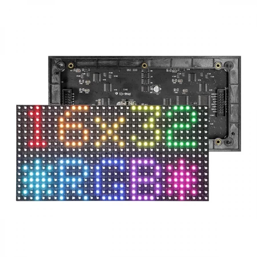 16*32 RGB LED panel light P6 full color matrix module 1/8 scan [DLM22001P]