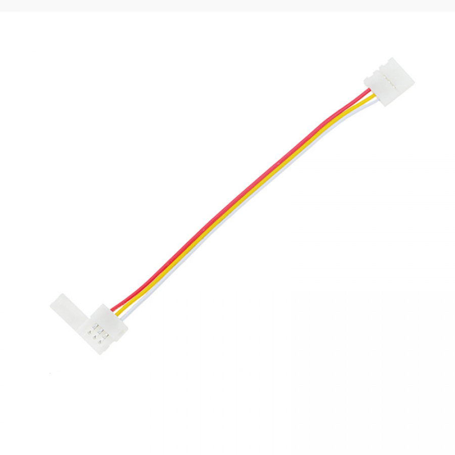 3pin 8MM LED 스트립 커넥터 케이블 양방향 [HWD-LSC035]