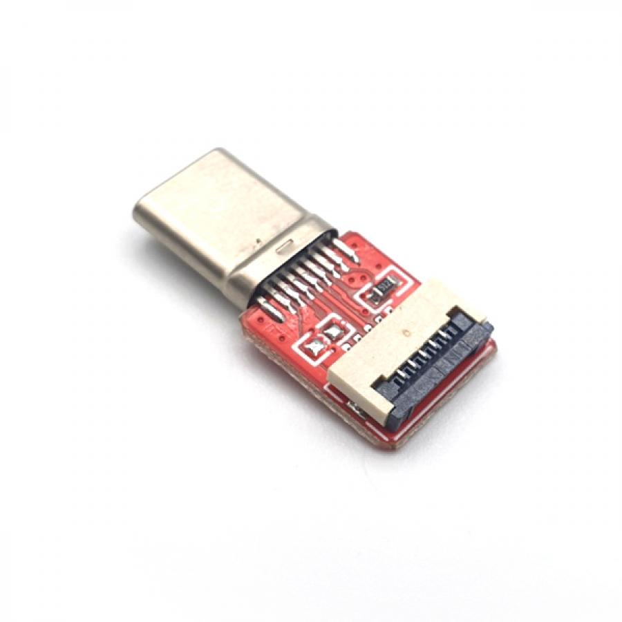 C타입 USB DIY 직선 커넥터 모듈 [SZH-CON039]